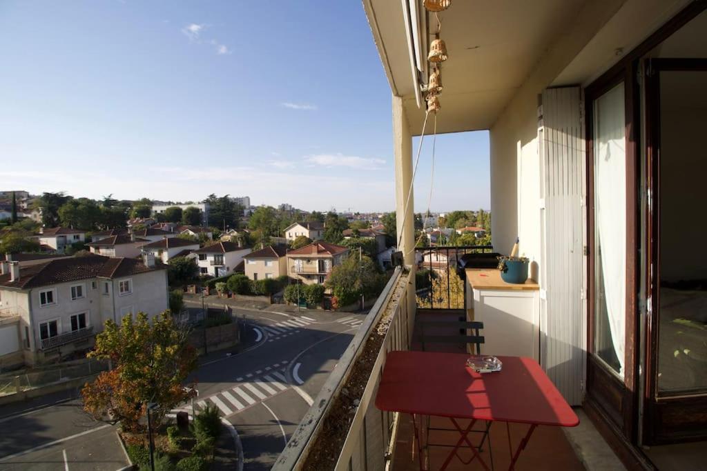Ferienwohnung *Grand T3*Lumineux*Vue*Parking* Toulouse Exterior foto