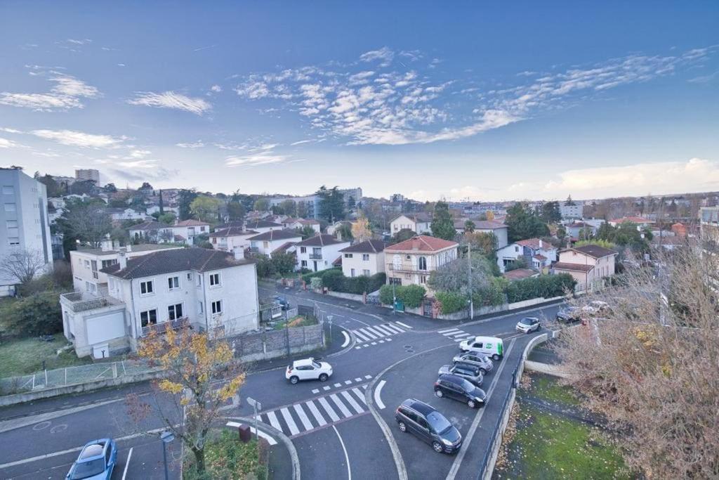Ferienwohnung *Grand T3*Lumineux*Vue*Parking* Toulouse Exterior foto