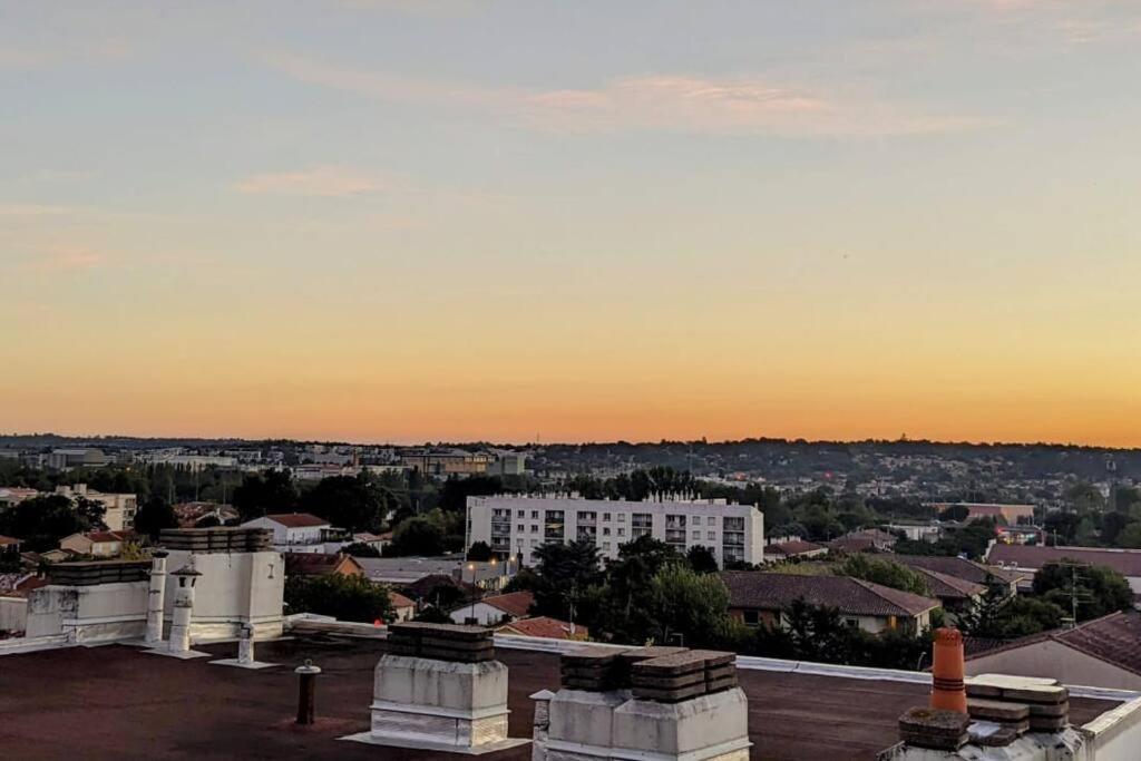 Ferienwohnung *Grand T3*Lumineux*Vue*Parking* Toulouse Exterior foto
