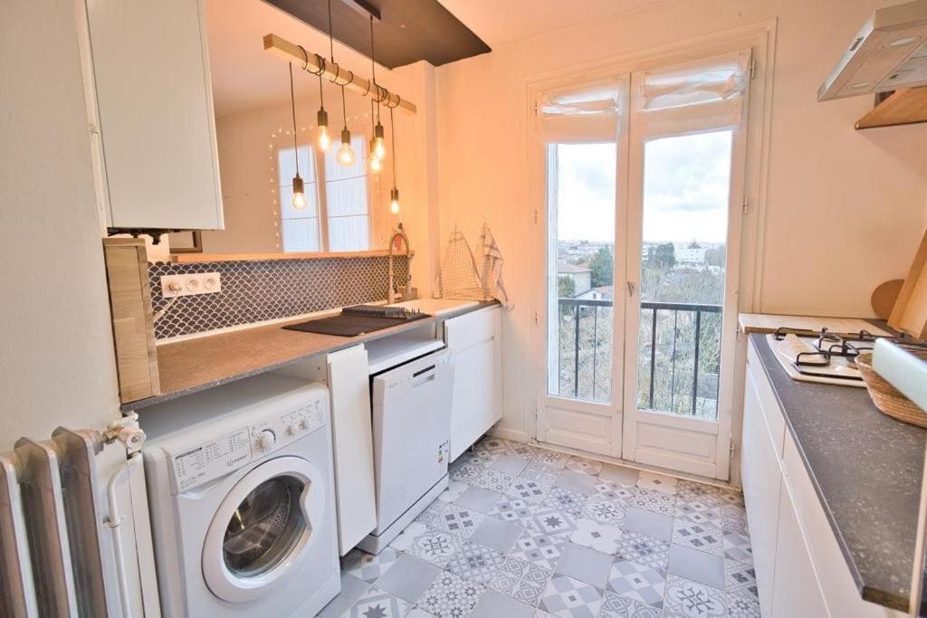 Ferienwohnung *Grand T3*Lumineux*Vue*Parking* Toulouse Exterior foto